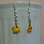 Bath Duckie Earrings